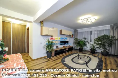 INCHIRIERE 3 camere BERCENI - Aparatorii Patriei, metrou, in vila - foto 2