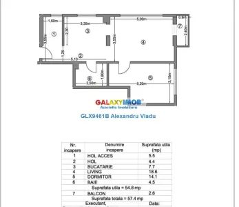 Vanzare apartament 2 camere, str. Motilor - Metrou Mihai Bravu - foto 5