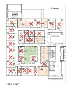 Birou de inchiriat 2,3,4,5+ persoane | Floreasca | Mall Promenada - foto 18