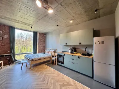 Padurea la fereastra ta– Garsoniera deosebita in LOFT Green Apartments - foto 3