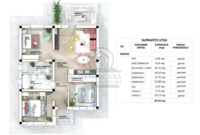Casa Miroslava Ciurbesti 4 camere/2 bai - foto 17
