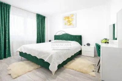 Apartament Rediu Iasi/mobilat/utilat, loc de parcare , etaj 1 - Rediu