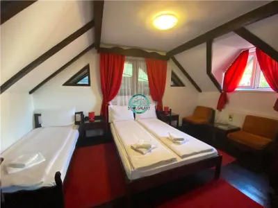 REDUCERE PRET - VAND PENSIUNE CU 7 CAMERE IN SIGHISOARA LA 800 MP DE CETATE - foto 14