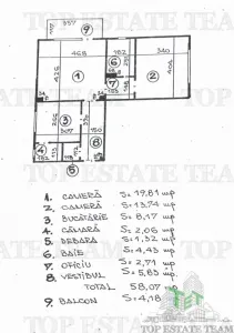 apartament 2 camere cu spatiu generos - Bucuresti
