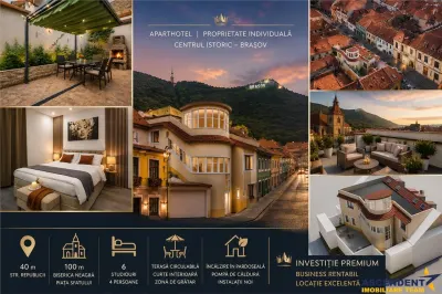 Aparthotel elegant, potential ridicat, ultracentral, Brasov - Brasov