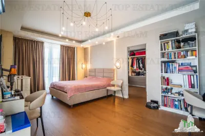 Penthouse 4 camere cu terasa de vanzare in zona Herastrau Bucuresti - foto 14