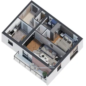 Apartament 2 camere – 58,31 mp Galata | COMISION 0% - foto 11