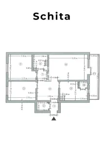 Apartament de vanzare 3 camere, Centru - foto 9