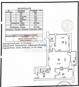 Vanzare 2 camere Campia Libertatii 62mp - foto 10