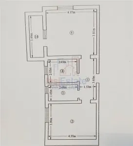 Etajul 2 - Apartament 2 camere cu parcare Pacurari - Kaufland - foto 2