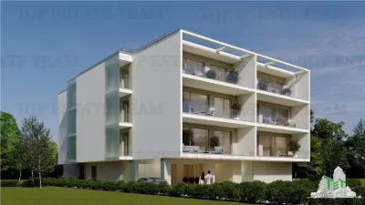 Apartament Premium cu 3 camere cu terase | Vedere directa la mare si padure - Proiect exclusivist Olimp,Constanta - TVA inclus in pret - foto 12