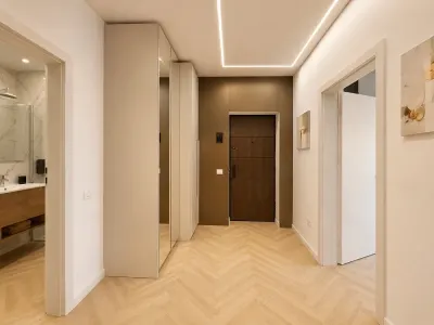 Penthouse exclusivist cu terasa de 85 mp, jacuzzi privat si independenta energetica – Prima inchiriere | Zona Coresi, Brasov - foto 6