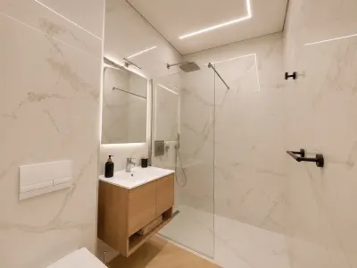Penthouse exclusivist cu terasa de 85 mp, jacuzzi privat si independenta energetica – Prima inchiriere | Zona Coresi, Brasov - foto 8
