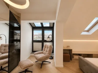 Penthouse exclusivist cu terasa de 85 mp, jacuzzi privat si independenta energetica – Prima inchiriere | Zona Coresi, Brasov - foto 10