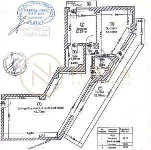 Apartament de vanzare de 3 camere in zona Pipera - foto 3