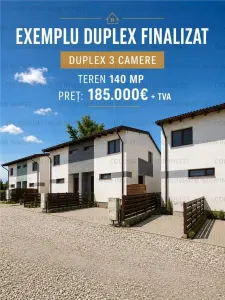 Casa tip duplex | 3 camre | 2 bai | Bartolomeu - Brasov