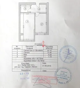 APARTAMENT 2 CAMERE CU PARCARE  / MOBILAT SI UTILAT - foto 5