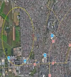Teren intravilan 10.000 mp Chercea cu 150mp front stradal - Braila