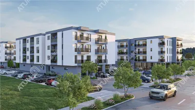 Apartament intabulat cu 2 camere si balcon la etajul 2 situat in Selimbar zona Pictor Brana - foto 4