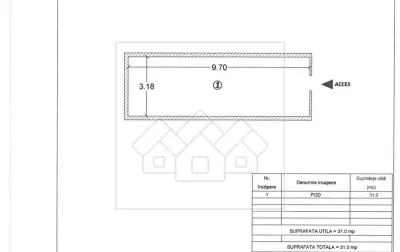 Apartament 2 camere mobilat si utilat, balcon, pod si parcare - Cartierul Arhitectilor - foto 12