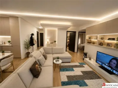Herastrau, 3 CAMERE FRUMOS MOBILAT, LA PARTER, CU TERASA 60MP - foto 2