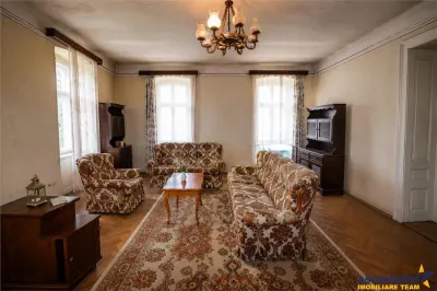 Resedinta istorica,teren privat,pivnita,pod,foisor,detalii originale,potential: rezidential,cultural,boutique. - foto 3