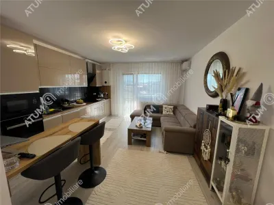 De vanzare apartament cu 2 camere balcon 2 locuri parcare si pod situat in zona LIDL Selimbar - foto 2