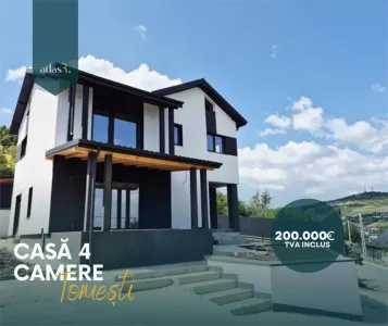 Casa in Tomesti | 4 camere | Toate utilitatile | La asfalt - Tomesti