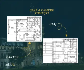Casa in Tomesti | 4 camere | Toate utilitatile | La asfalt - foto 11