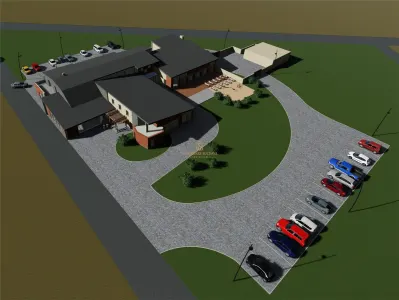 CENTRU SPA | HOTEL | RESTAURANT | DE VÂNZARE ÎN BUCOVINA | SUCEVIȚA  MARGINEA | CONSTRUCTIE LA ROSU | PROIECT PREMIUM | COMISION 0 - Marginea