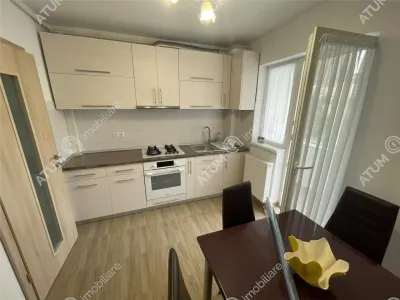 De inchiriat apartament cu 3 camere decomandate si balcon in zona Vasile Aaron din Sibiu - foto 10