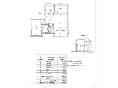 Apartament cu 3 camere | Floreasca | Complet mobilat | Parcare subterana - foto 12