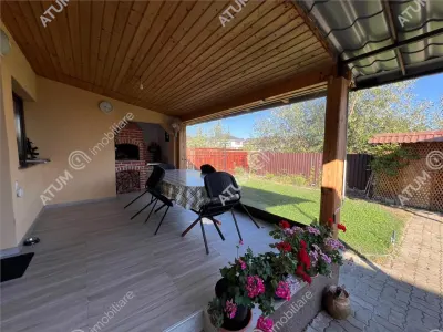 De vanzare casa cu 3 camere pivnita si pod amplasata pe teren de 438 mp zona Calea Cisnadiei din Sibiu - foto 11