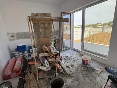DE VANZARE CASA PARTER INDIVIDUALA DOMNESTI -TERASA - TEREN ILFOV - foto 11
