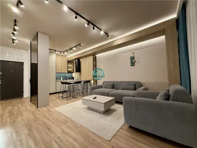 Apartament cu 2 camere de inchiriat mobilat lux, Complex Concept 9 - foto 3