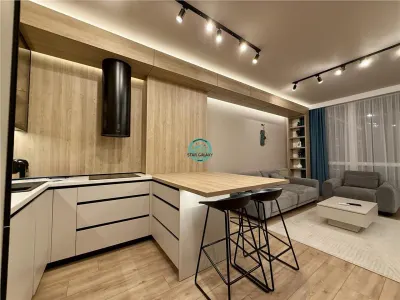 Apartament cu 2 camere de inchiriat mobilat lux, Complex Concept 9 - foto 5