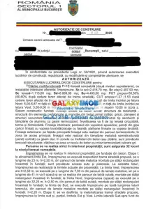 Centura | DN 1 | Odaii | 4785mp | Autorizatie Construire | Utilitati - Bucuresti