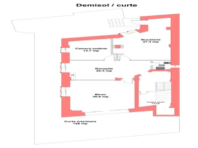 Cladire de birouri 452 mp | Floreasca | Mobilata | Curte | Parcare - foto 16